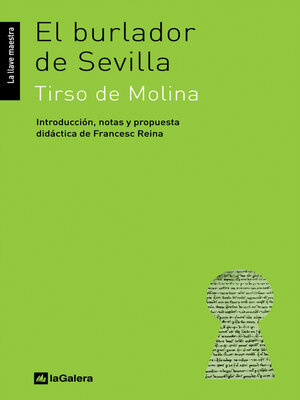 cover image of El burlador de Sevilla